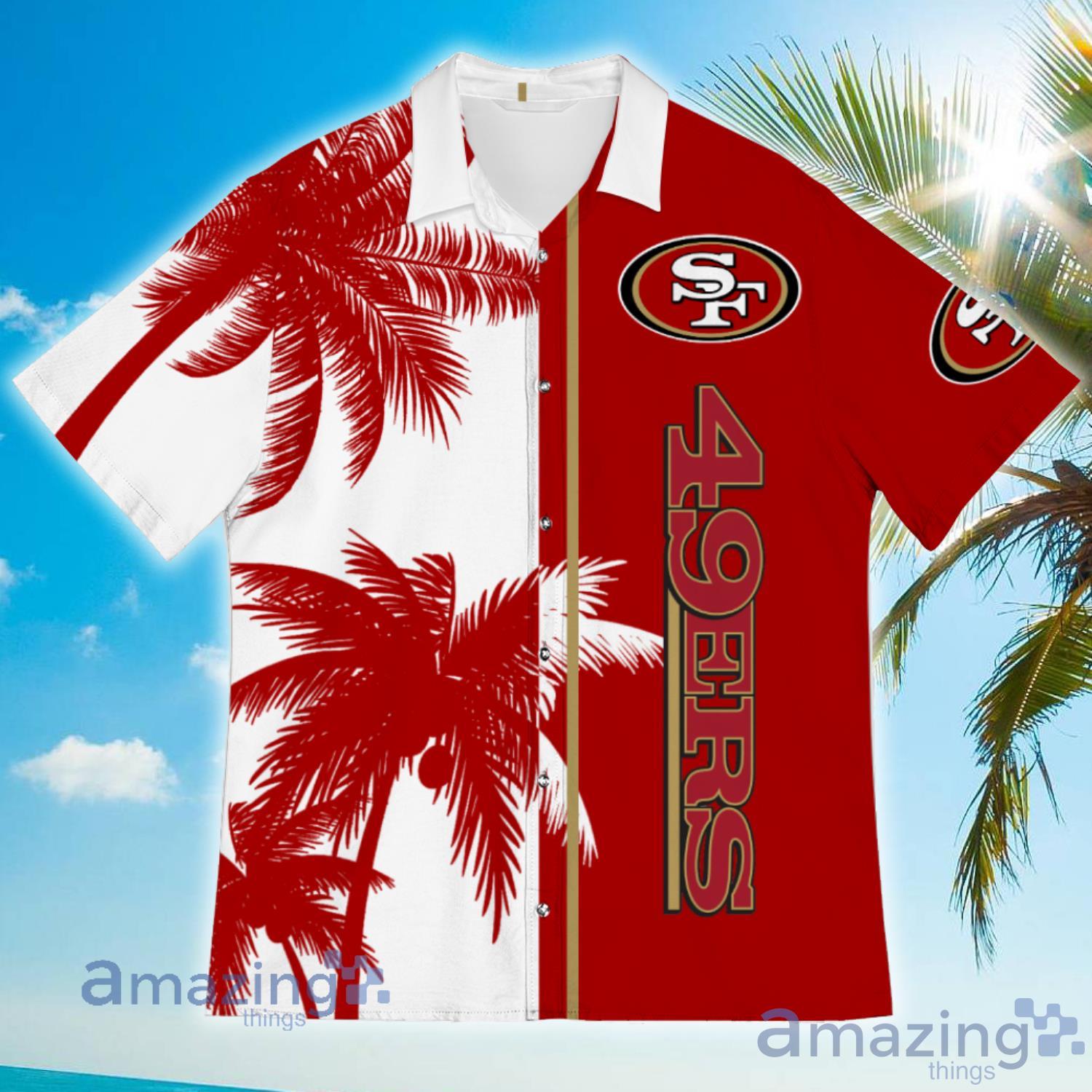 San Francisco 49ers 3D Hawaiian Shirt And Shorts For Men And Women