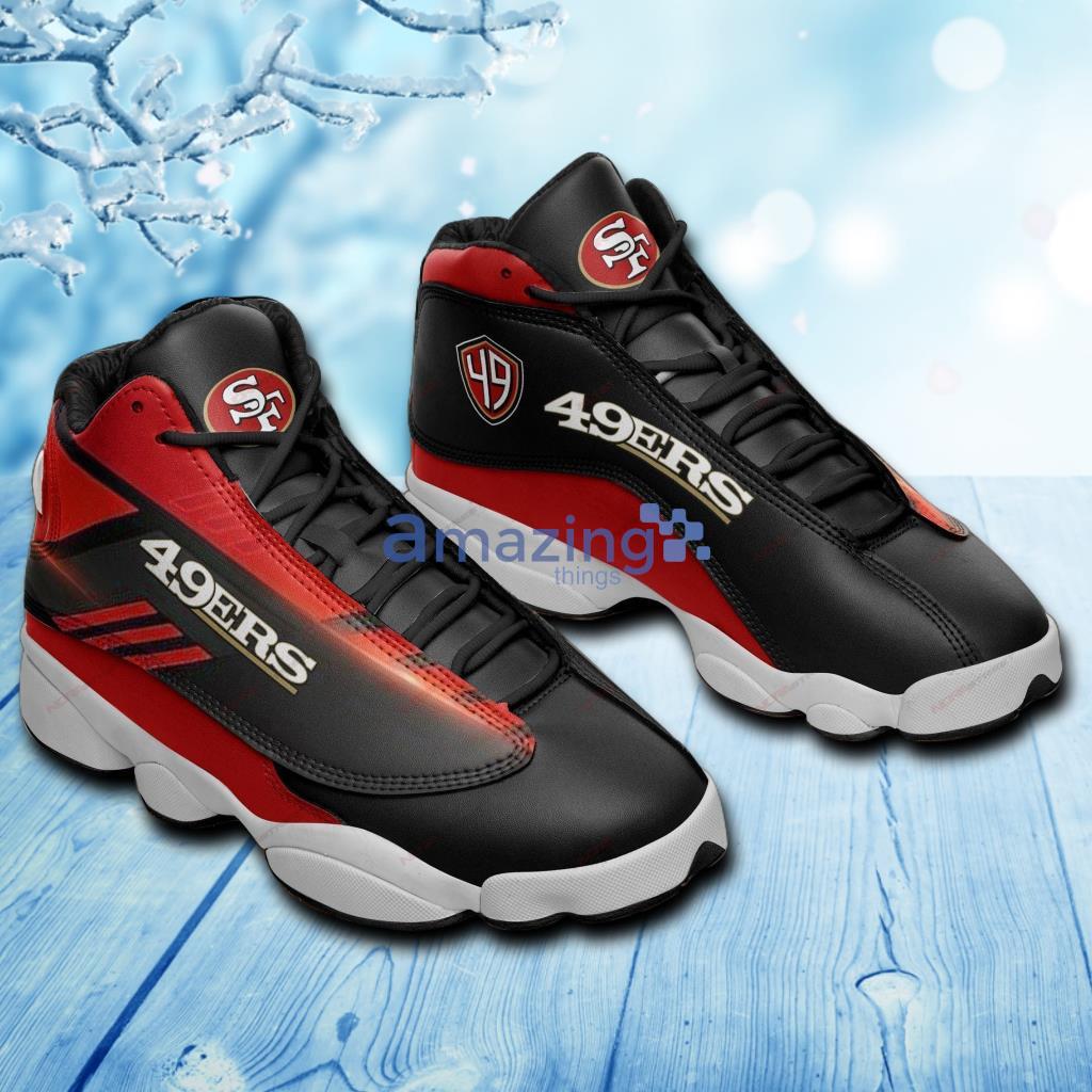 San Francisco 49ers Air Jordan 13 Sneakers Sport Shoes Full Size