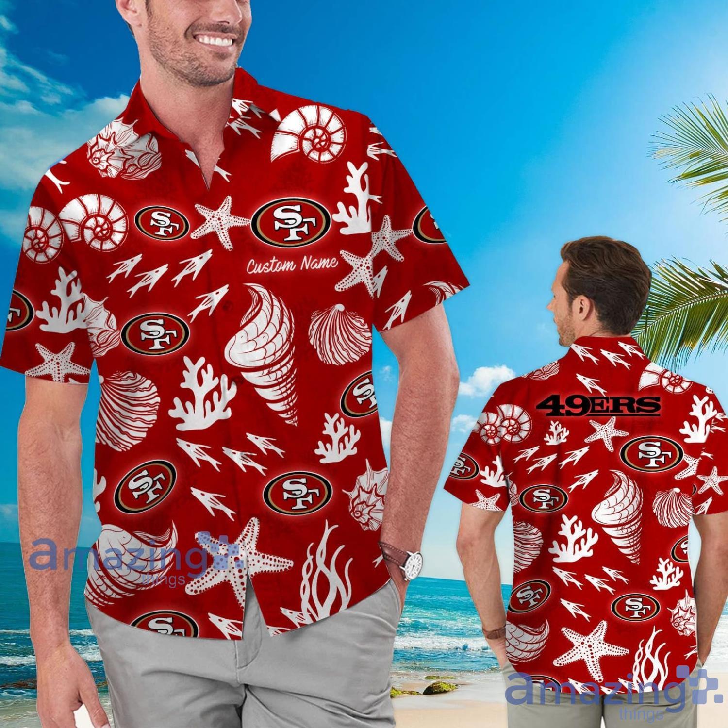 San Francisco 49ers Custom Name Hawaiian Shirt For Men And