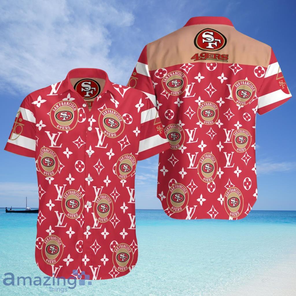 San Francisco 49ers Lv NFL Hawaiian Shirt - San Francisco 49ers Lv NFL Hawaiian Shirt