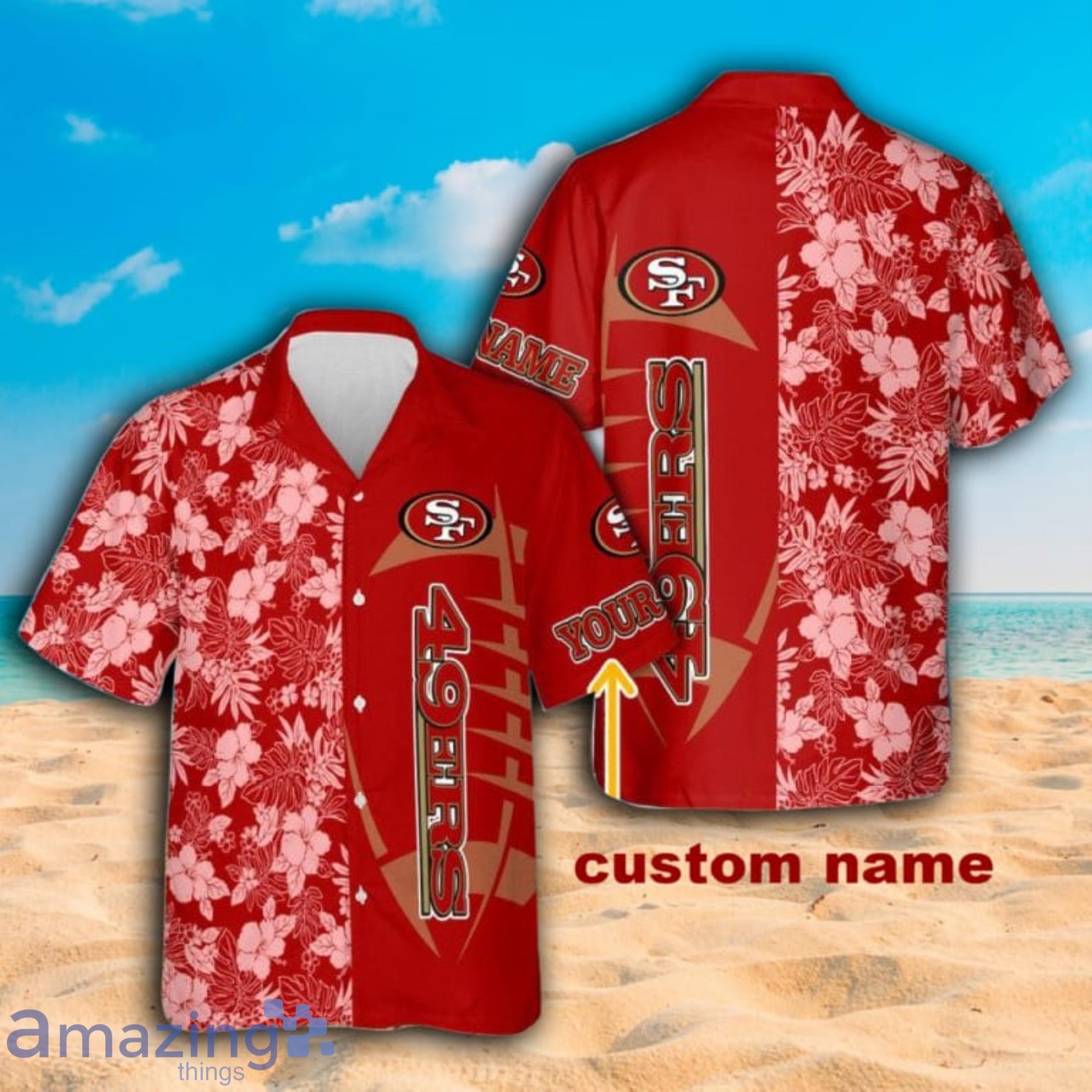 San Francisco 49ers Custom Name Hawaiian Shirt For Men And