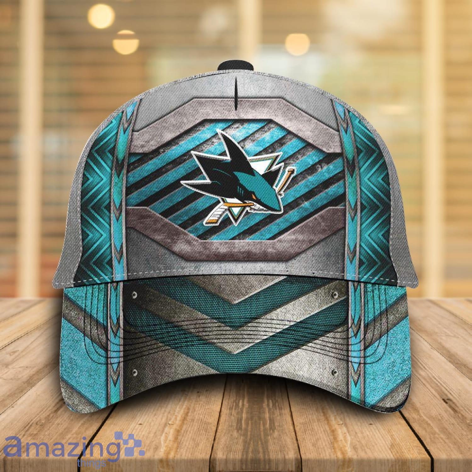 San Jose Sharks All Over Print 3D Cap Gift For Fans Product Photo 1 San Jose Sharks All Over Print 3D Cap Gift For Fans Product Photo 1