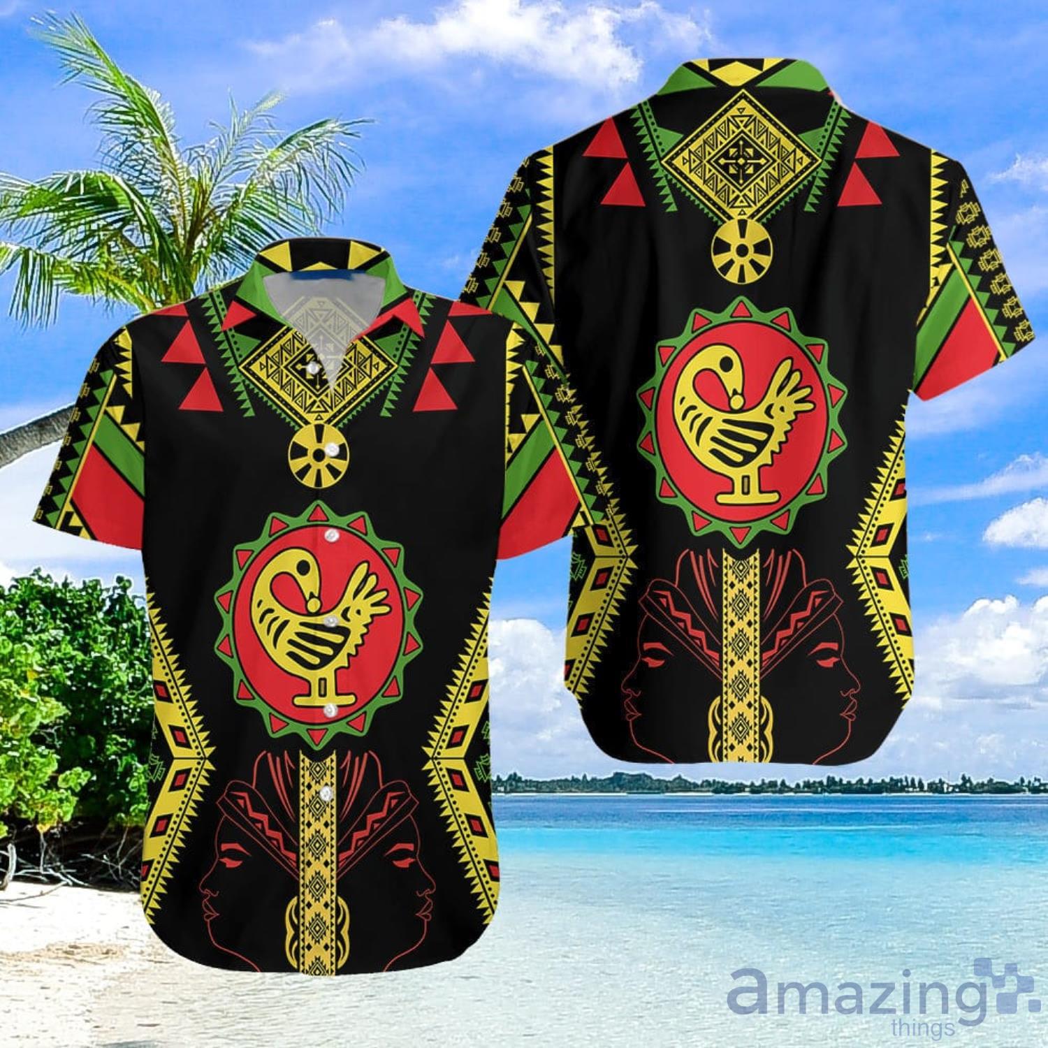 Sankofa Aloha Hawaiian Shirt Summer Gift For Men And Women Product Photo 1
