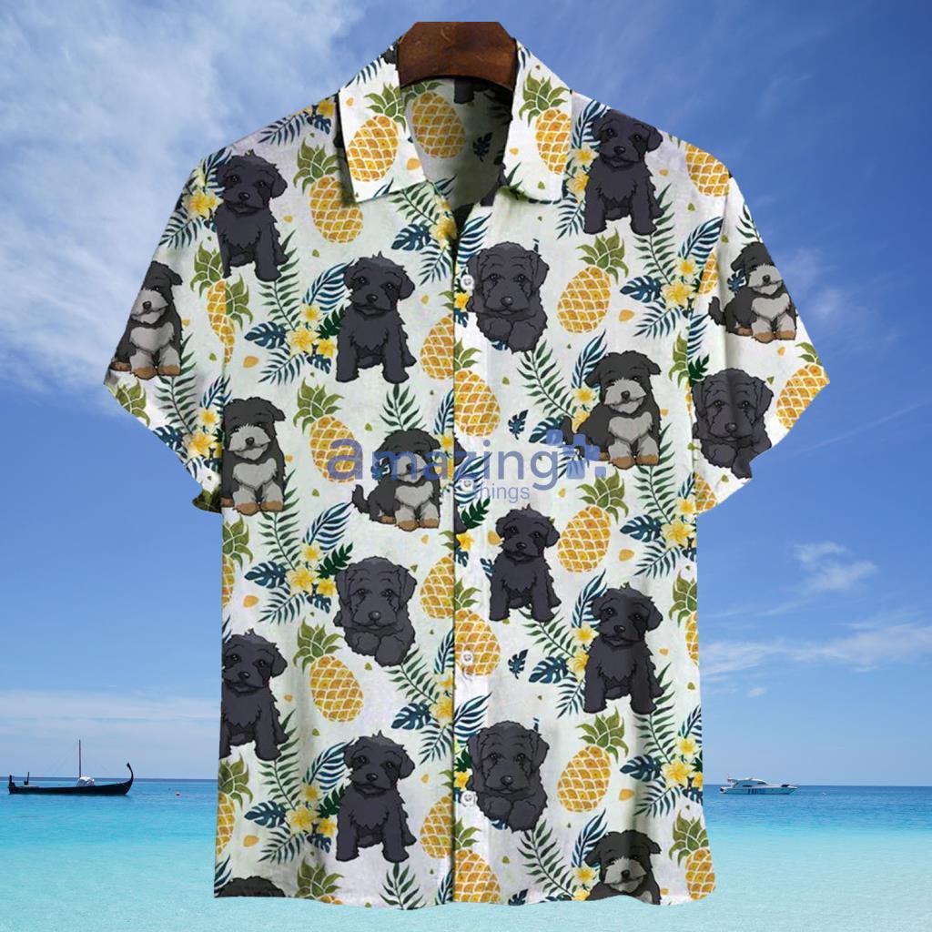 Schnoodle Dog Tropical Hawaiian Shirt - Schnoodle Dog Tropical Hawaiian Shirt Schnoodle Dog Tropical Hawaiian Shirt - Schnoodle Dog Tropical Hawaiian Shirt