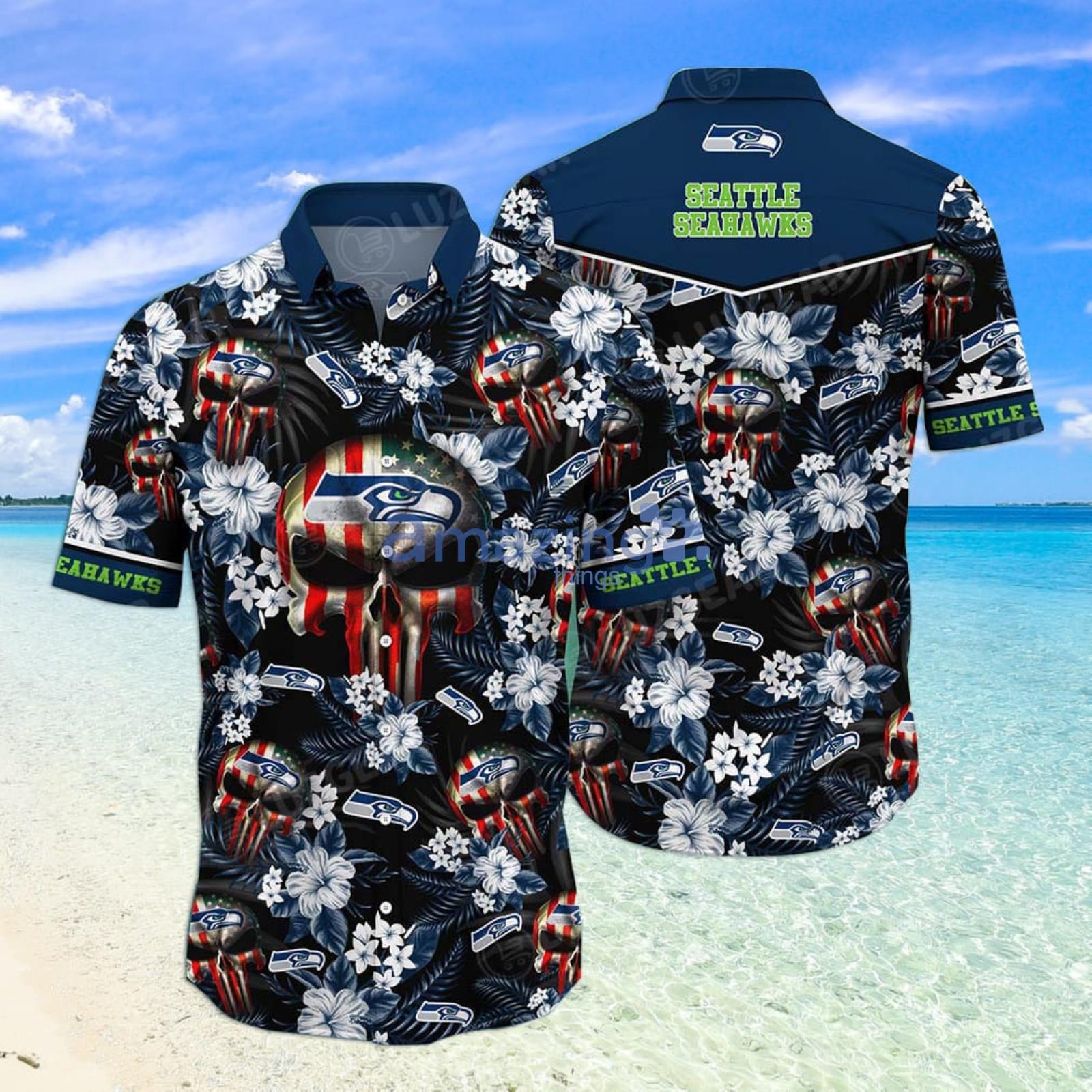 Seattle Seahawks NFL Special Floral Tropical Team Spirit Hawaiian