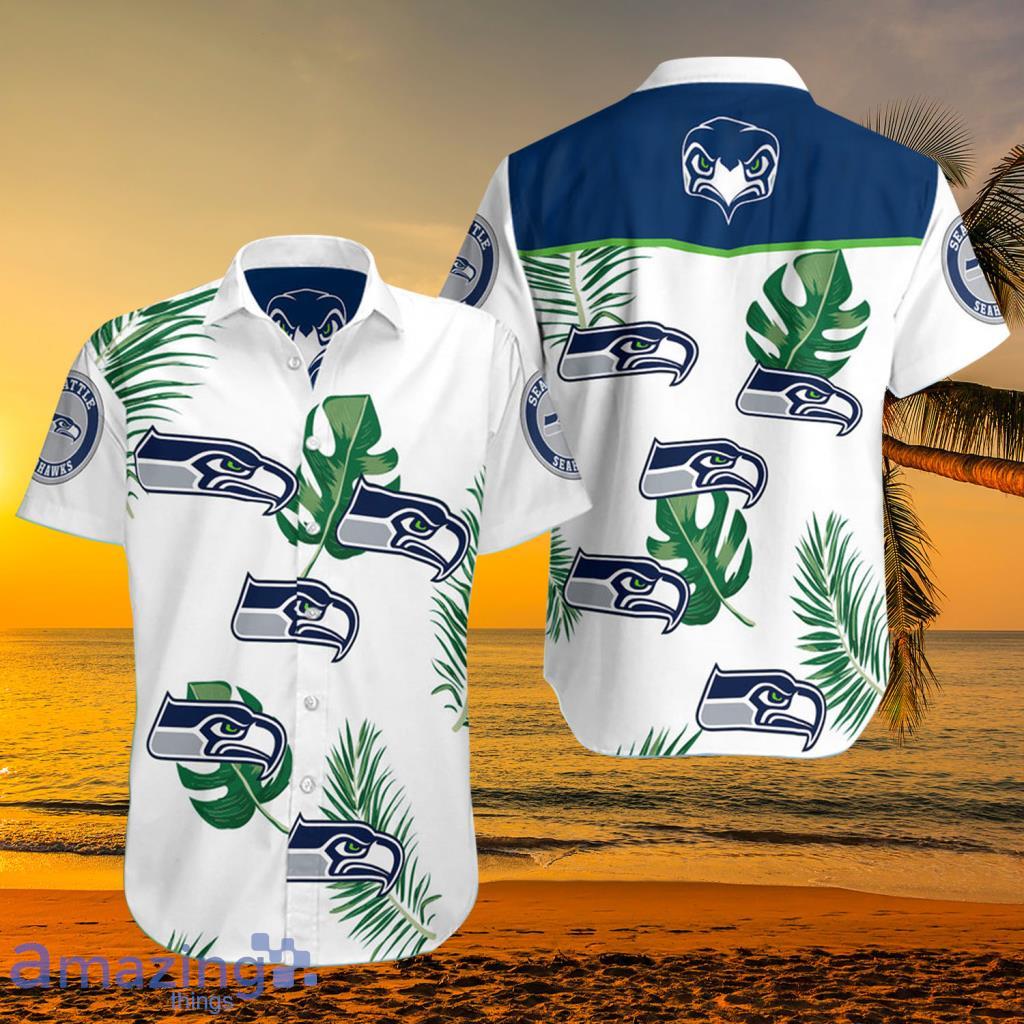 Seattle Seahawks Summer Hawaiian Beach Shirt - Seattle Seahawks Summer Hawaiian Beach Shirt