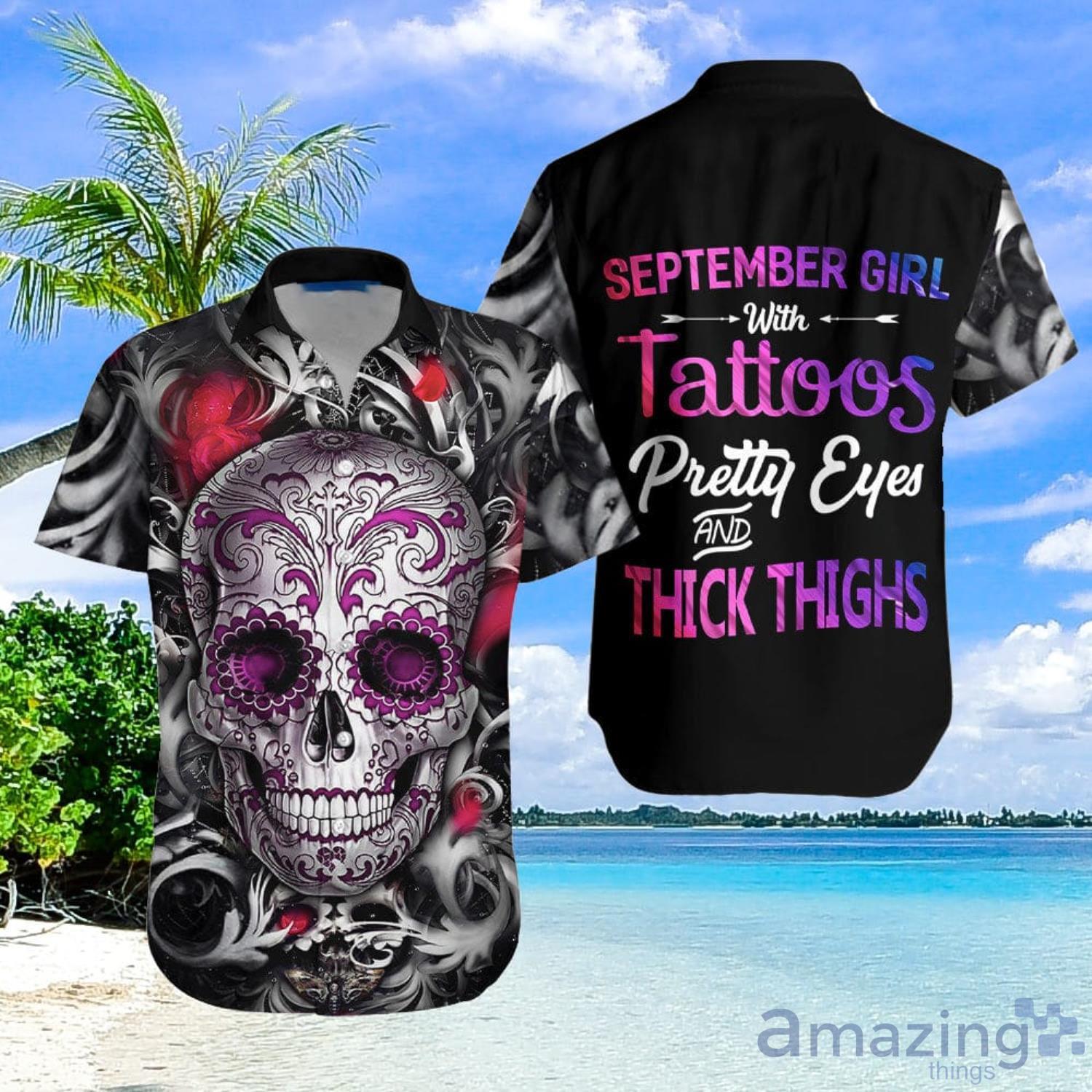 September Girl Aloha Hawaiian Shirt Summer Gift For Men And Women Product Photo 1