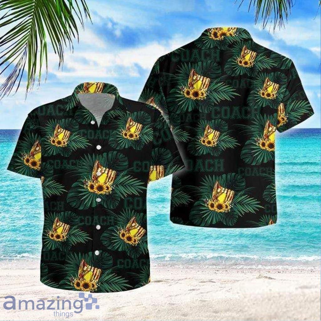 Simple Softball Summer Vibe Tropical Hawaiian Shirt For Men And Women - Simple Softball Summer Vibe Tropical Hawaiian Shirt For Men And Women