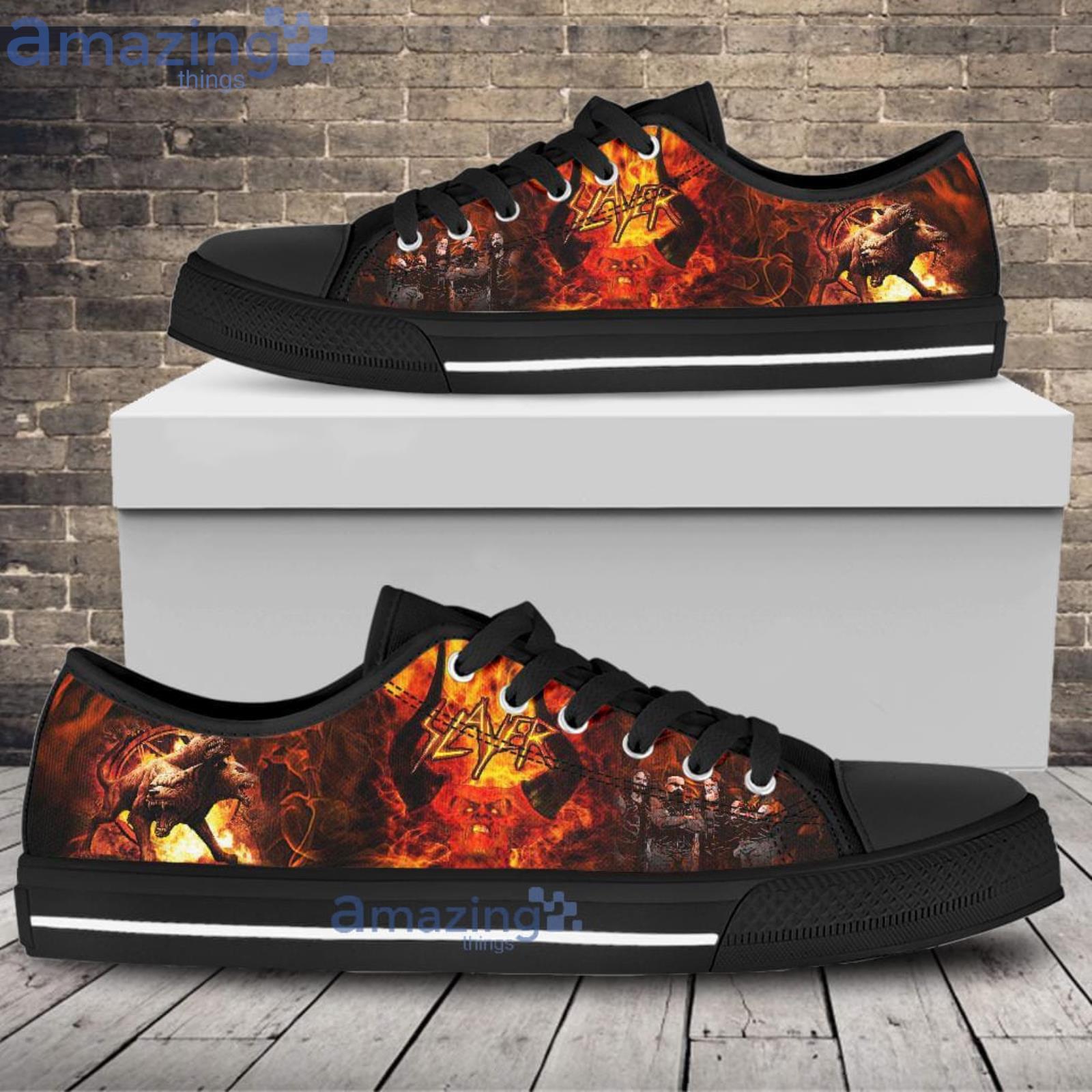 Slayer Low Top Shoes Gift Slayer Gift Product Photo 1