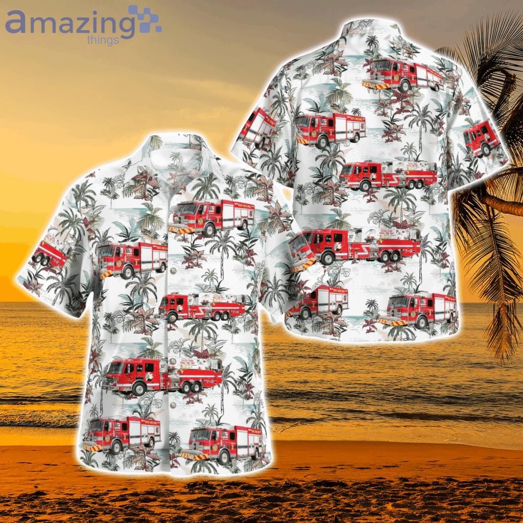 South Carolina Goose Creek Rural Fire Department Hawaiian Shirt - DLSI2209BC05 South Carolina Goose Creek Rural Fire Department Hawaiian Shirt