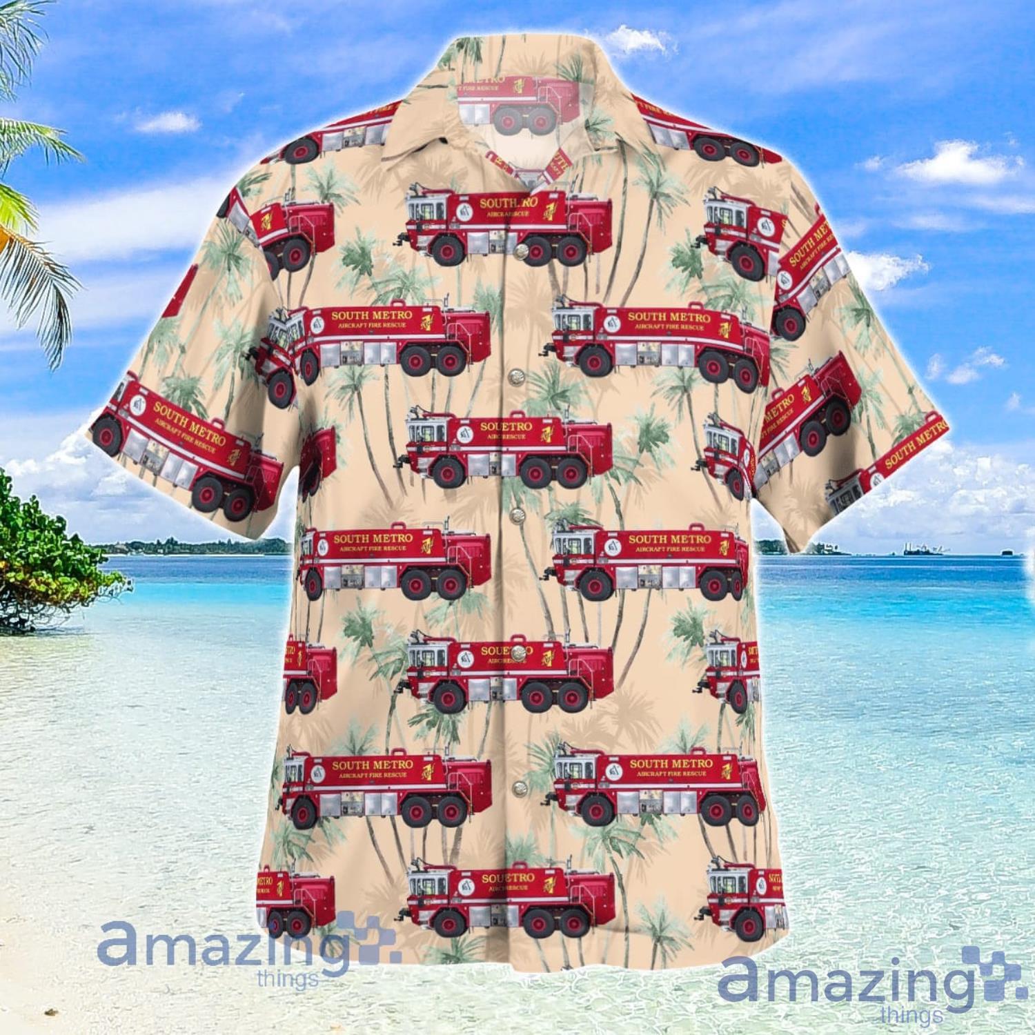 South Metro Fire Rescue Colorado Aloha Summer Vacation Gift Hawaiian Shirt image South Metro Fire Rescue Colorado Aloha Summer Vacation Gift Hawaiian Shirt Product Photo 2