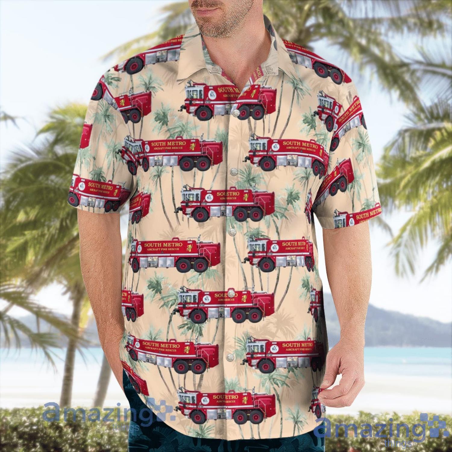 South Metro Fire Rescue Colorado Aloha Summer Vacation Gift Hawaiian Shirt image South Metro Fire Rescue Colorado Aloha Summer Vacation Gift Hawaiian Shirt Product Photo 3