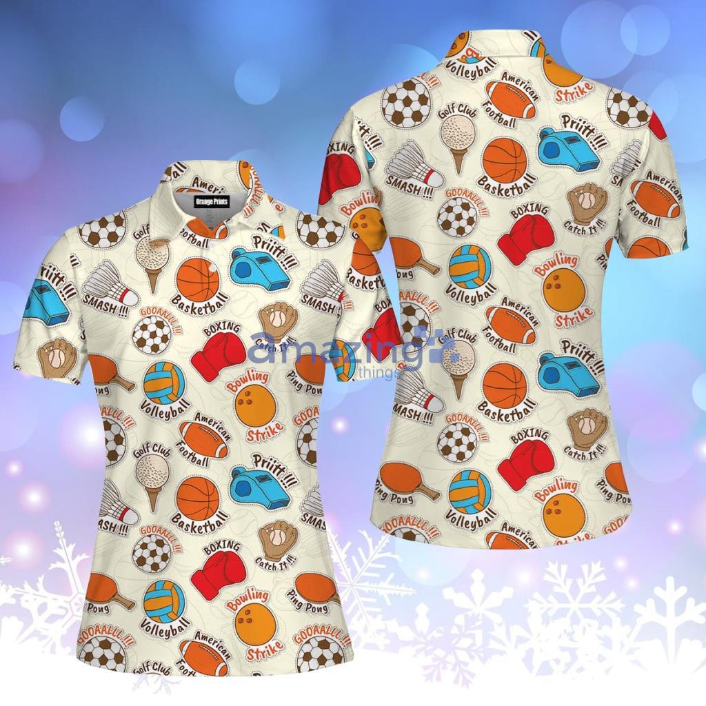 Sport Team Summer Polo Shirt  For Women - Sport Team Summer Polo Shirt  For Women  PO5395