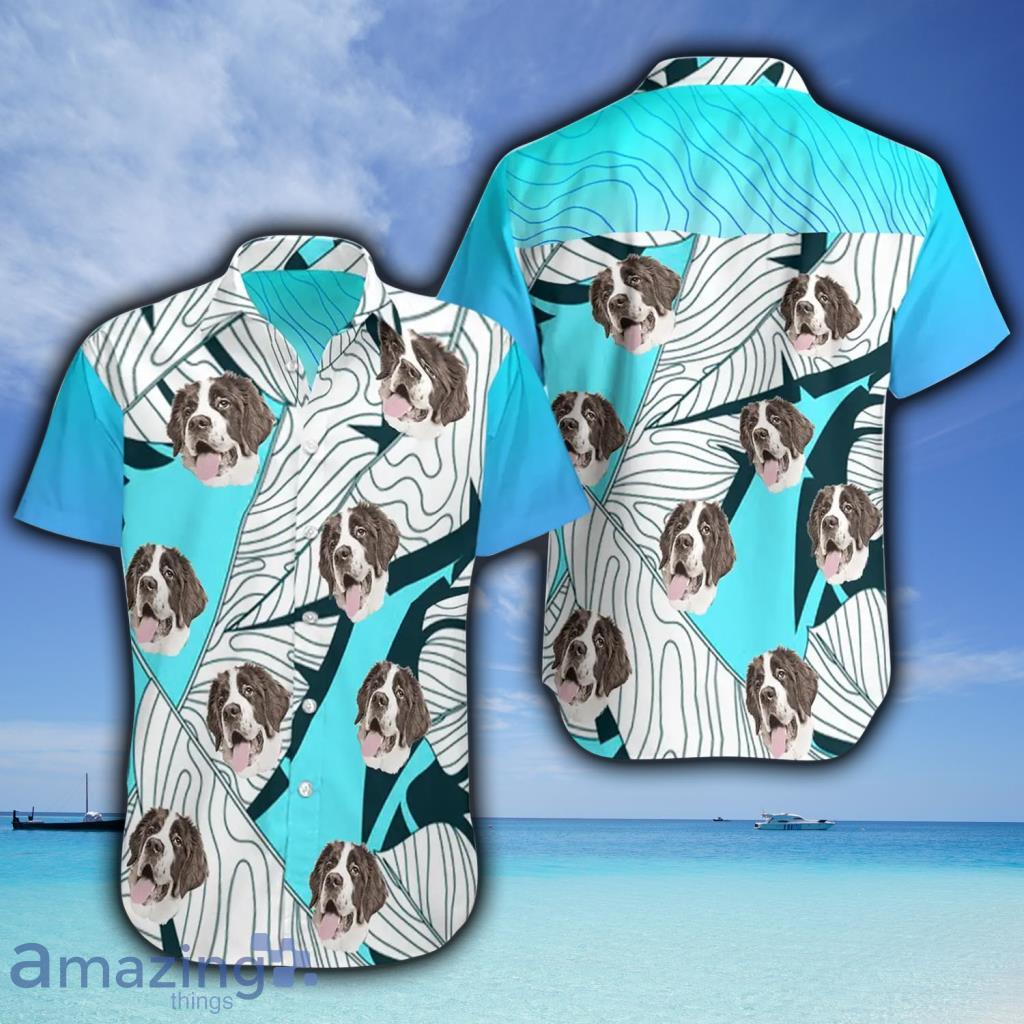 St Bernards Tropical Hawaiian Shirt For Men And Women - St Bernards Tropical Hawaiian Shirt For Men And Women