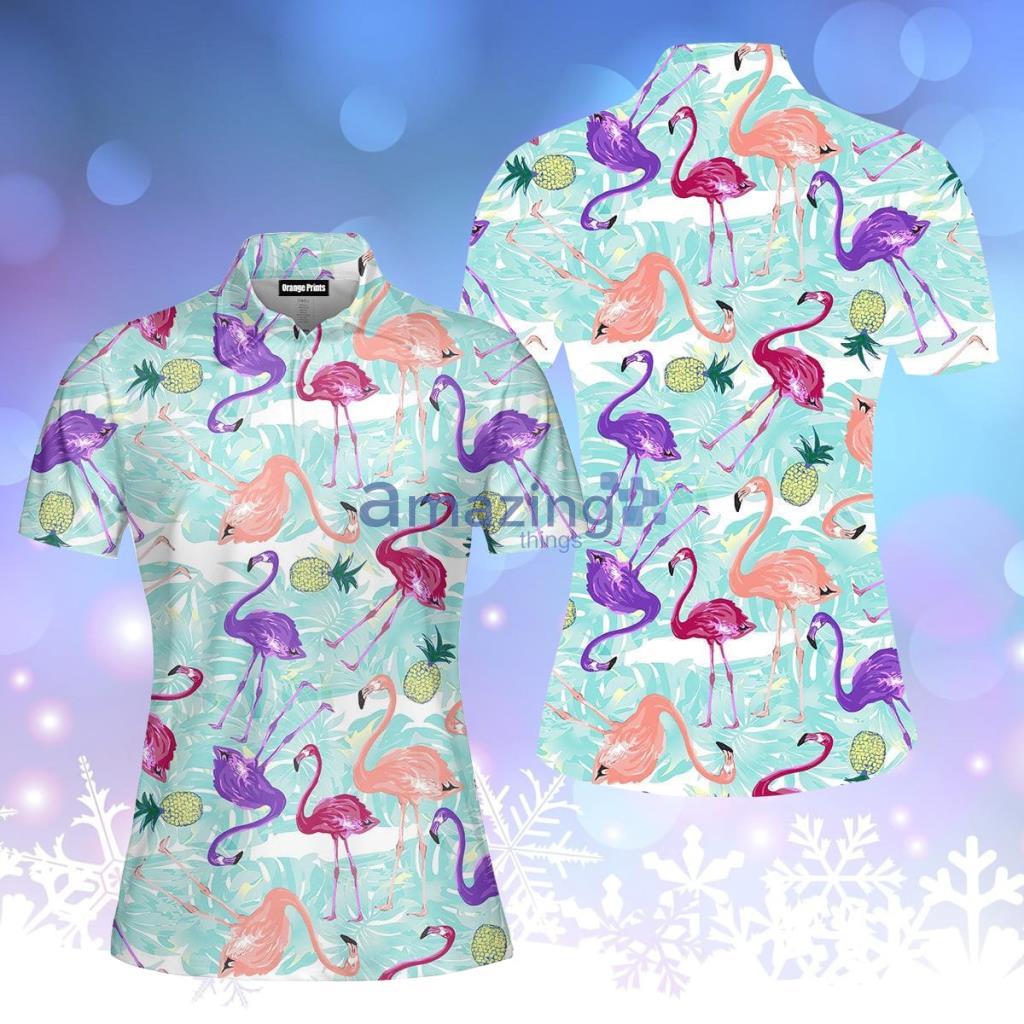 Stand Tall And Be A Fabulous Flamingo Funny Polo Shirt  For Women - Stand Tall And Be A Fabulous Flamingo Funny Polo Shirt  For Women  PO5444