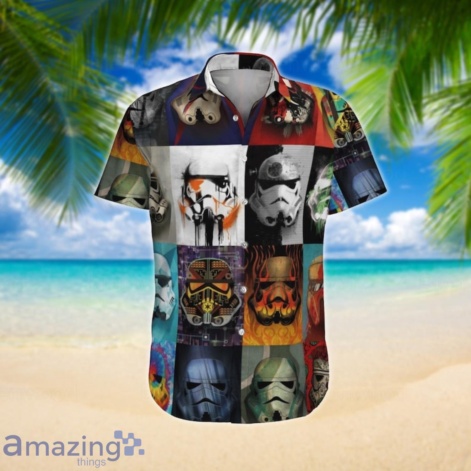 Starwars Beach Shirt Storm Trooper Shirt Star Wars Hawaiian Shirt