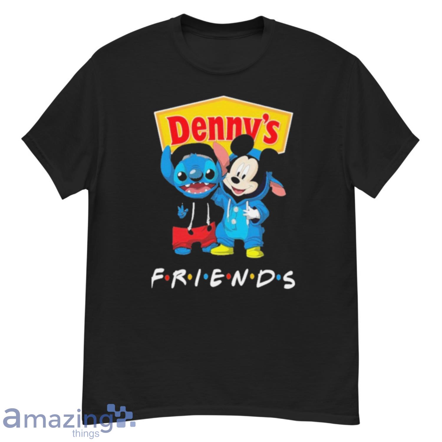 Stitch And Mickey Mouse Denny’s Friends Shirt - G500 Men’s Classic T-Shirt