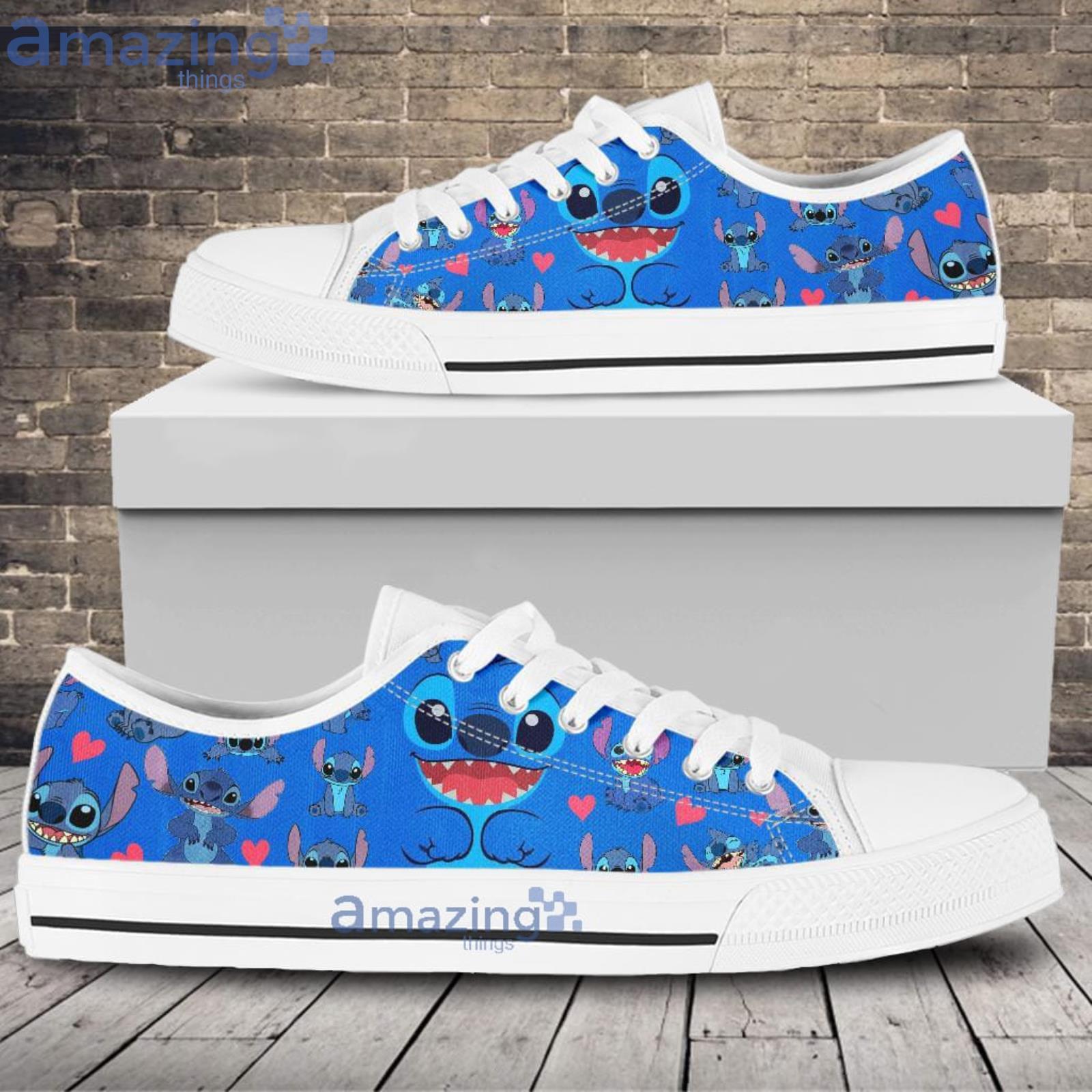 Stitch Disney Gift Disney Perfect Gift Daughter Gift Low Top Shoes Gift Product Photo 1