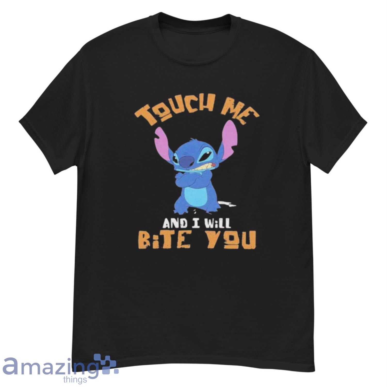 Stitch Touch Me And I Will Bite You Shirt - G500 Men’s Classic T-Shirt Stitch Touch Me And I Will Bite You Shirt - G500 Men’s Classic T-Shirt