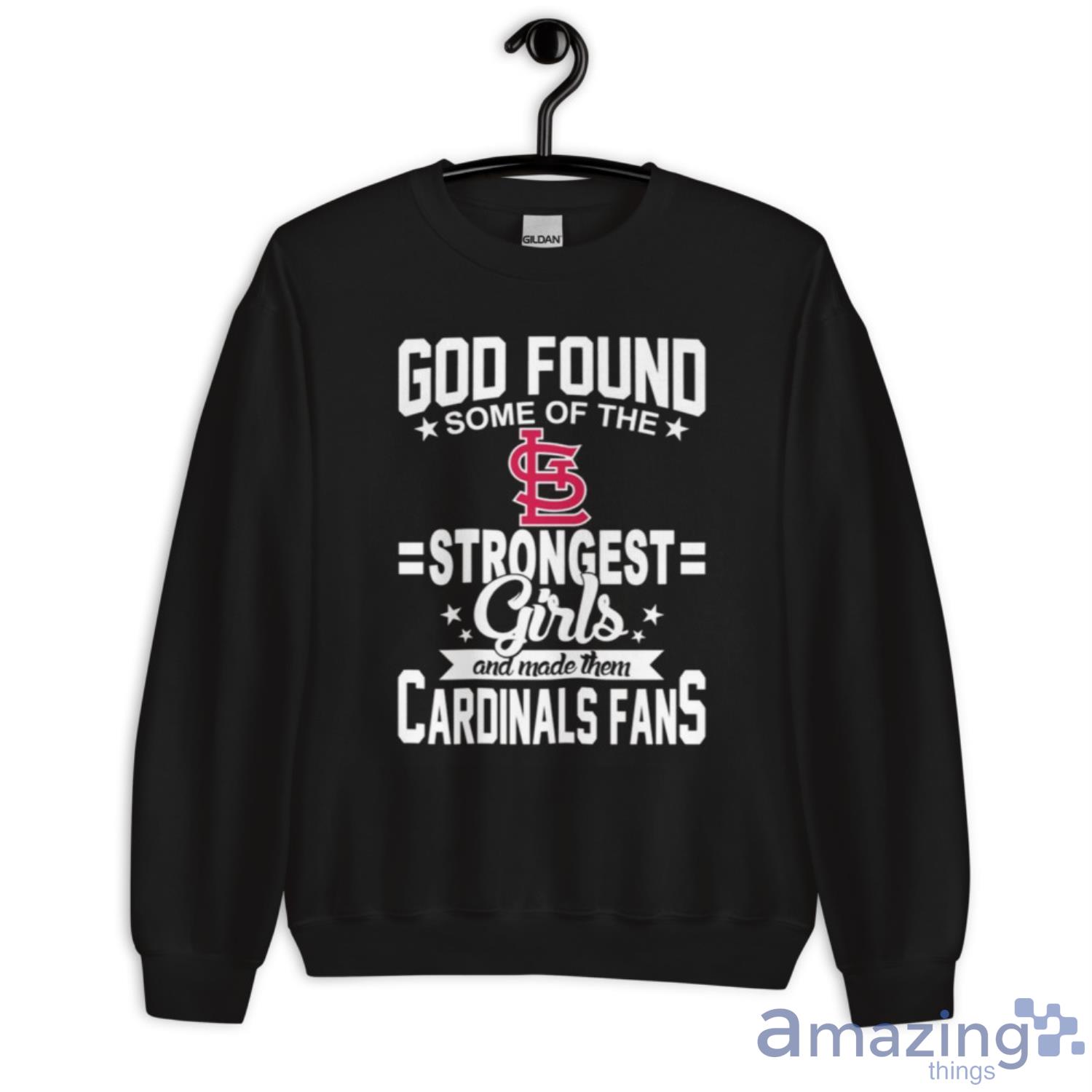 Men's Red St. Louis Cardinals Top Strength Long Sleeve T-Shirt