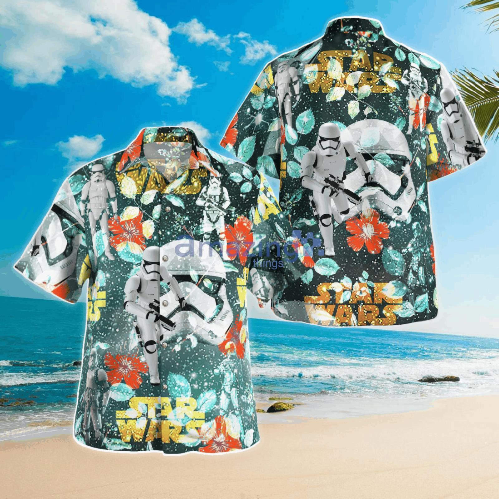 Starwars Beach Shirt Storm Trooper Shirt Star Wars Hawaiian Shirt