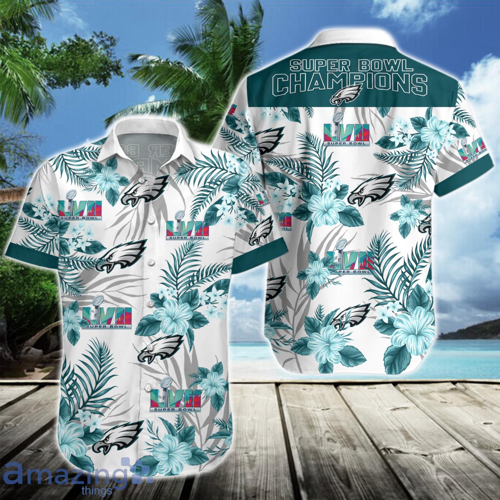 Philadelphia Eagles Hawaiian Shirt 3D, Eagles Super Bowl Gift For