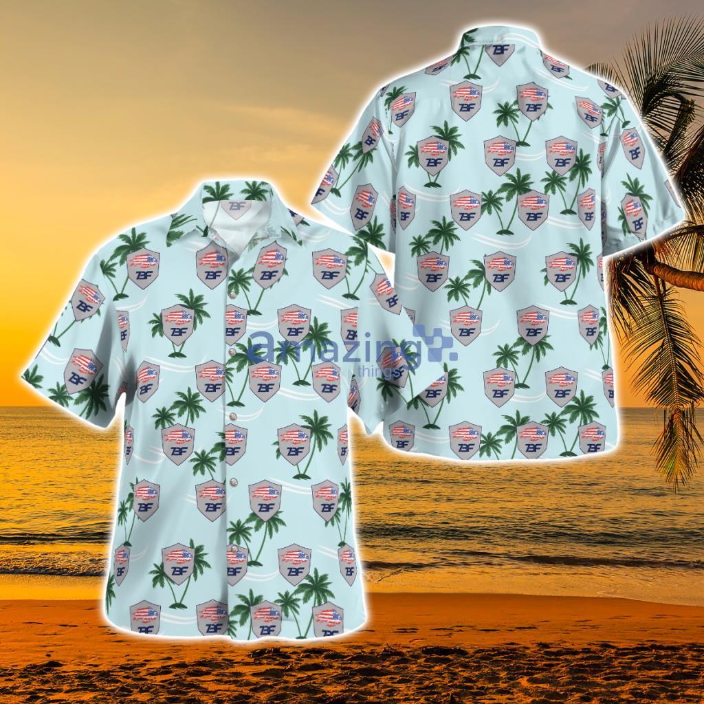 SWAT Team Pattern Tropical  Hawaiian Shirt - DLTT2305BG03 SWAT Team Hawaiian Shirt