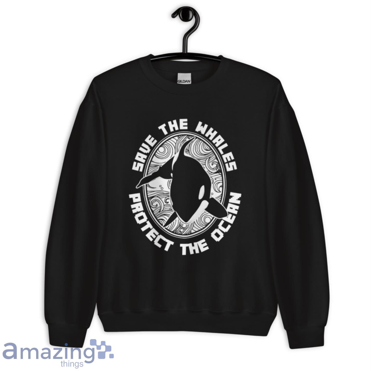 Sweet Animal Lover Gift Ocean Animals Earth Day Killer Whale Shirt image Sweet Animal Lover Gift Ocean Animals Earth Day Killer Whale Shirt - Unisex Crewneck Sweatshirt