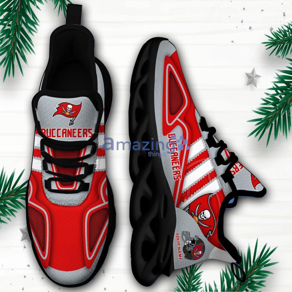 Tampa Bay Buccaneers NFL Custom Name Football Max Soul Shoes For Fans - Tampa Bay Buccaneers NFL Custom Name Football Max Soul Shoes For Fans