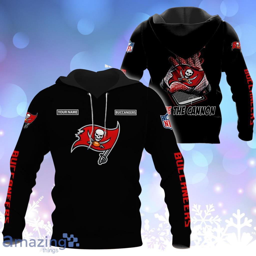 Tampa Bay Buccaneers NFL Gloves Personalized Your Name Hoodie 3D All Over Print - Tampa Bay Buccaneers NFL Gloves Personalized Your Name Hoodie 3D All Over Print