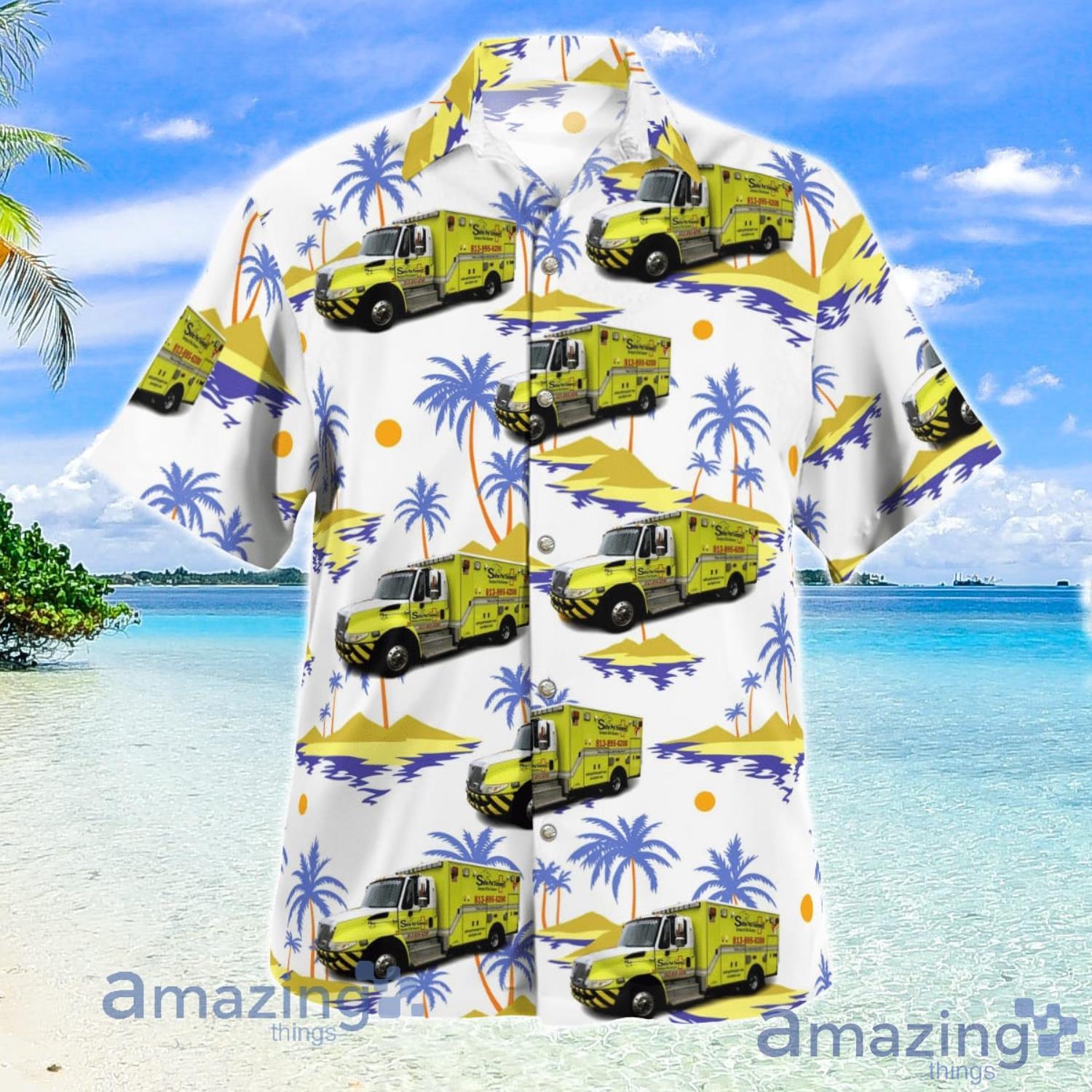 Tampa Florida Safer Pet Transport Pet Ambulance And Non emergency Transport Aloha Summer Vacation Gift Hawaiian Shirt image Tampa Florida Safer Pet Transport - Pet Ambulance And Non-emergency Transport Aloha Summer Vacation Gift Hawaiian Shirt Product Photo 2