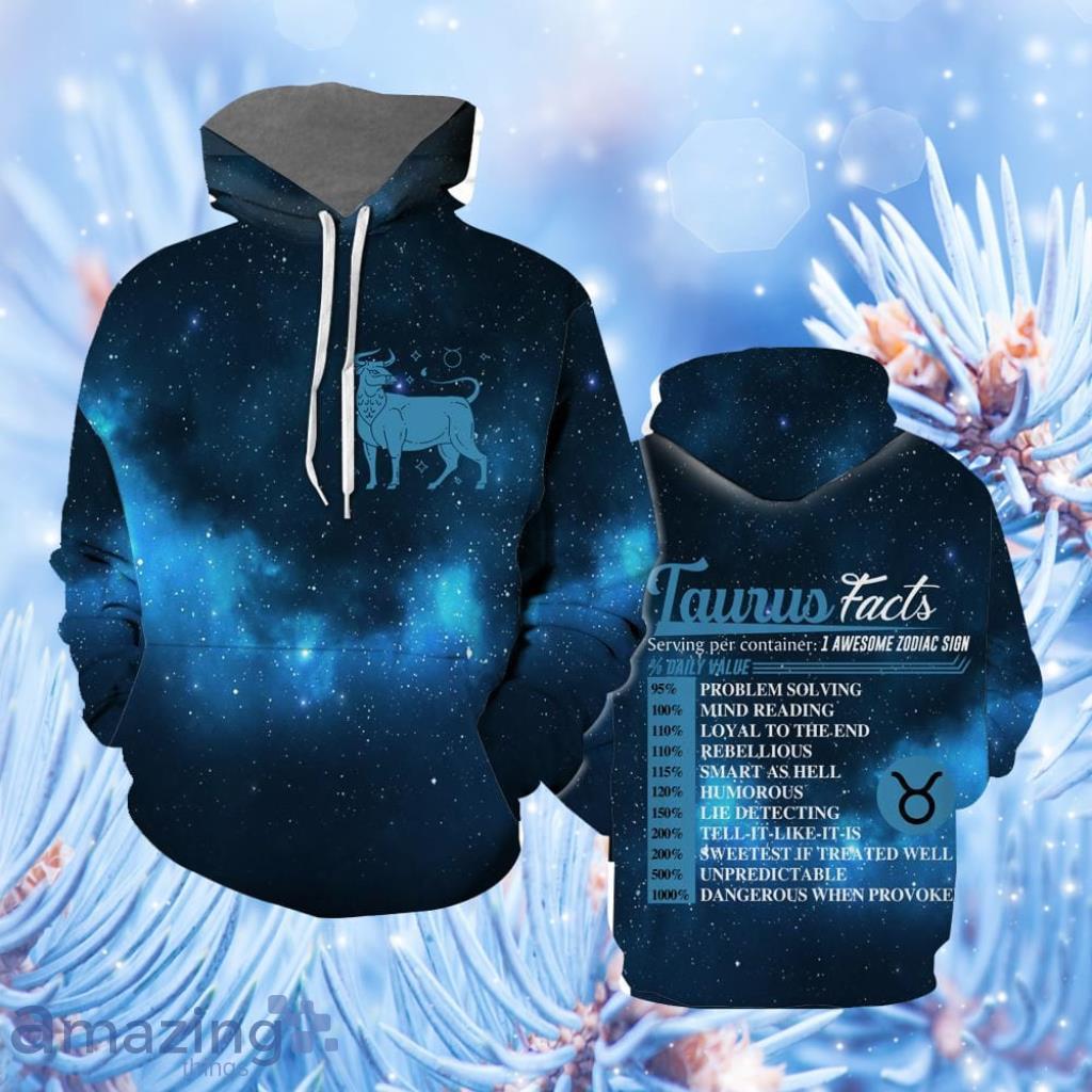 Taurus Horoscope Hoodie 3D All Over Print - Taurus Horoscope All Over Print  For Men & Women  HT67272