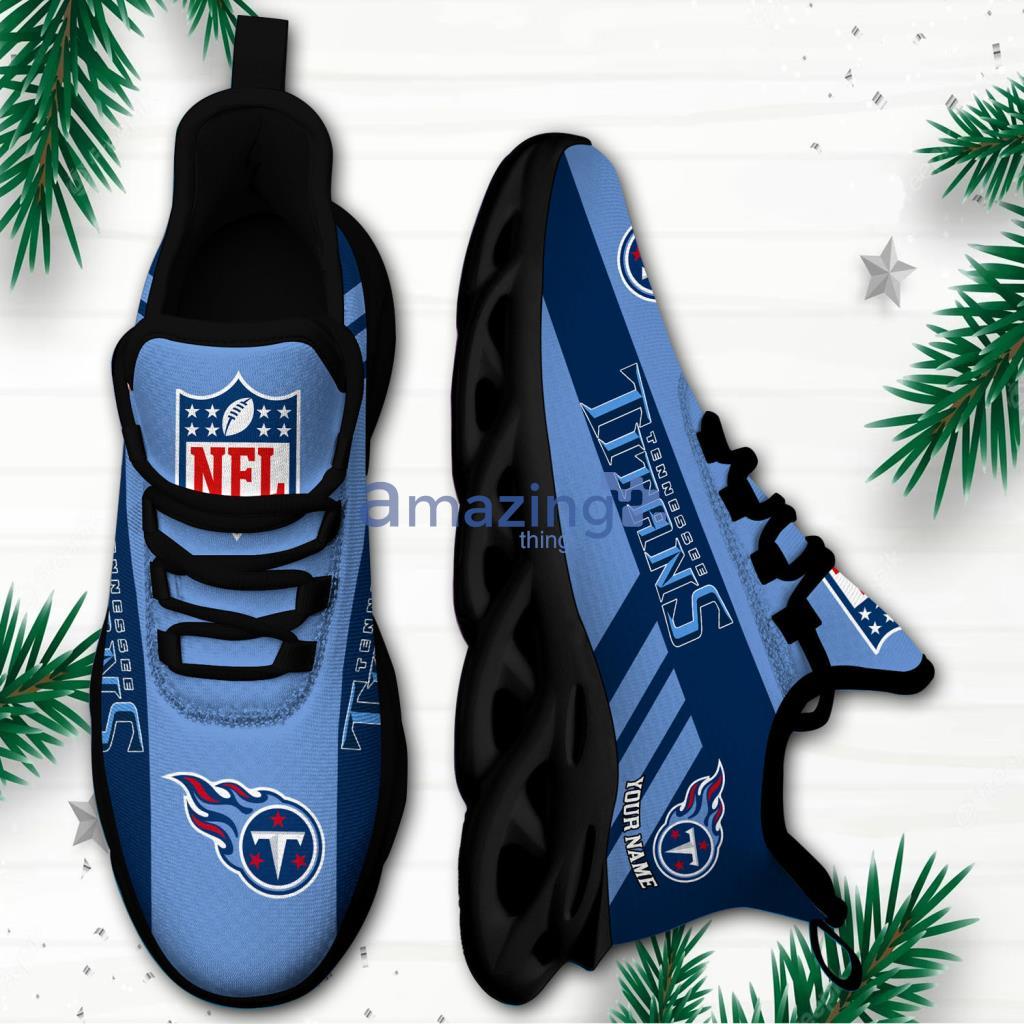 Tennessee Titans NFL Custom Name Max Soul Shoes For Fans - Tennessee Titans NFL Custom Name Max Soul Shoes For Fans