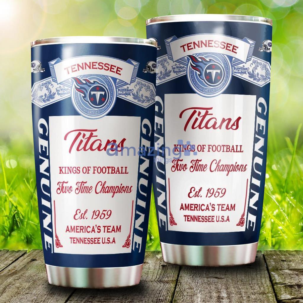 Tennessee Titans NFL Team Color Insulated Stainless Steel Mug