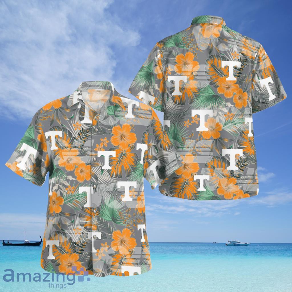 Tennessee Volunteers Logo Tropical Hawaiian Shirt - Tennessee Volunteers Logo Tropical Hawaiian Shirt
