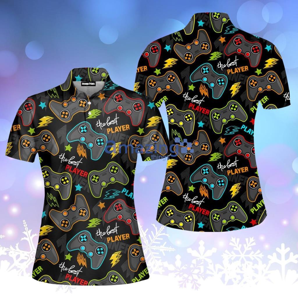 The Best PS Game Player Polo Shirt  For Women - The Best PS Game Player Polo Shirt  For Women  PO5445