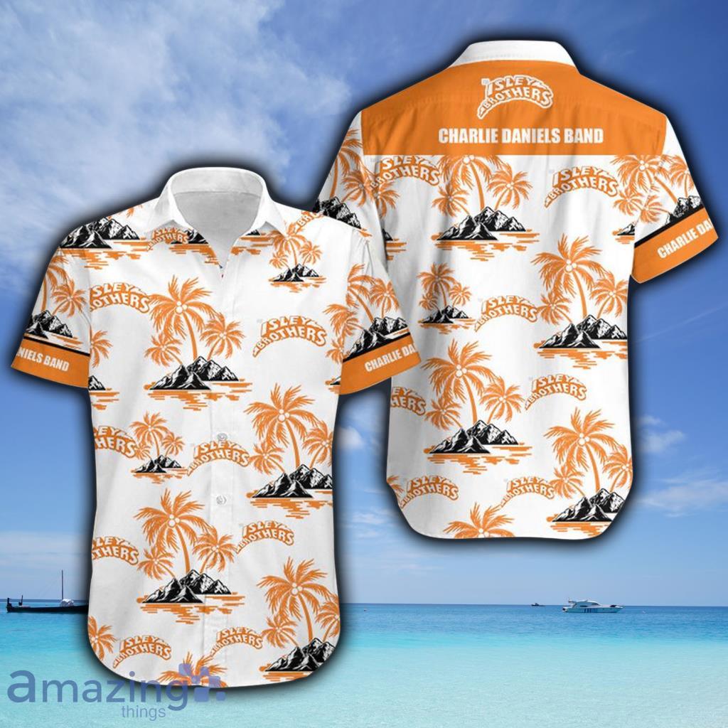 The Isley Brothers Palm Tree Tropical Hawaiian Shirt - The Isley Brothers Palm Tree Tropical Hawaiian Shirt