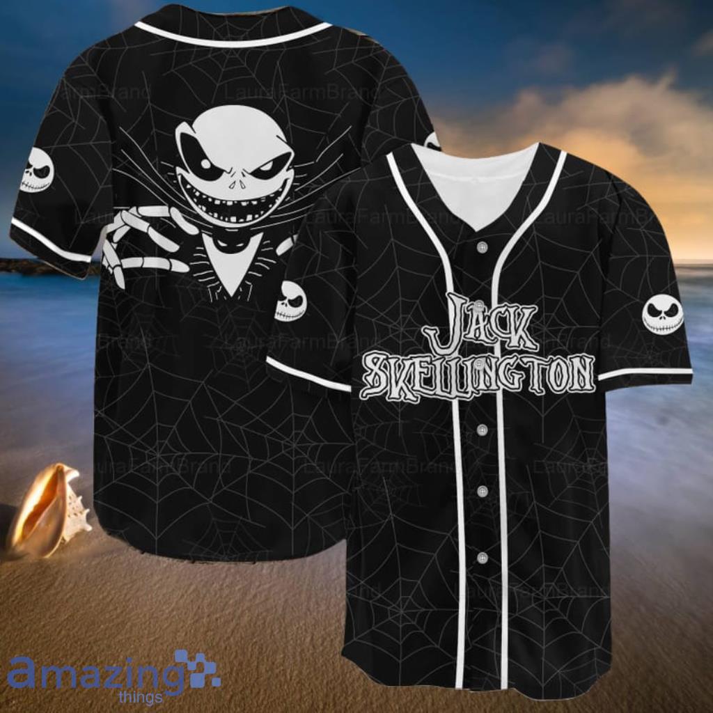 The Nightmare Lover Jack Skellington Halloween Baseball Jersey Shirt Shirt - The Nightmare Lover Jack Skellington Halloween Baseball Jersey Shirt Shirt