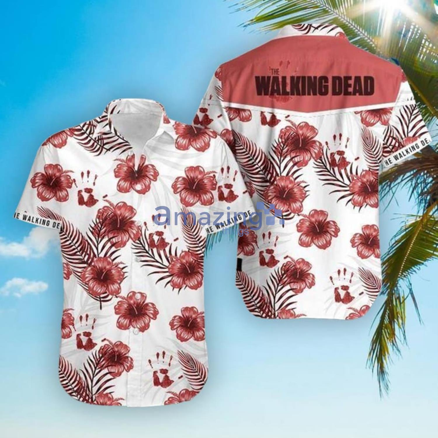 The Walking Dead Movie Summer Hawaiian Shirt Daryl Dixon Negan Smith Hawaiian Shirt Product Photo 1