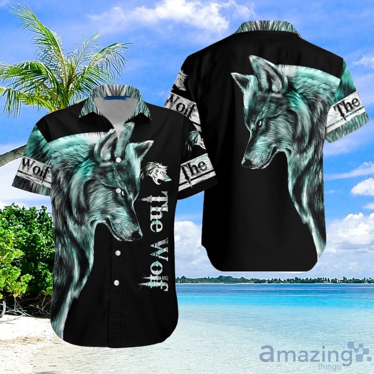 The Wolf Aloha Hawaiian Shirt Summer Gift For Men And Women Product Photo 1