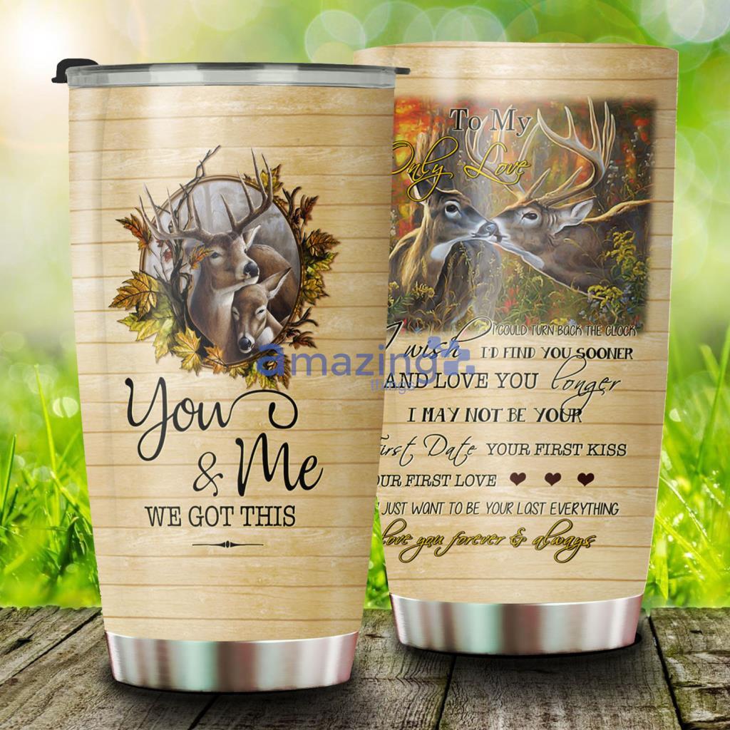 Deer Stainless Steel 30 Oz Tumbler Insulated 