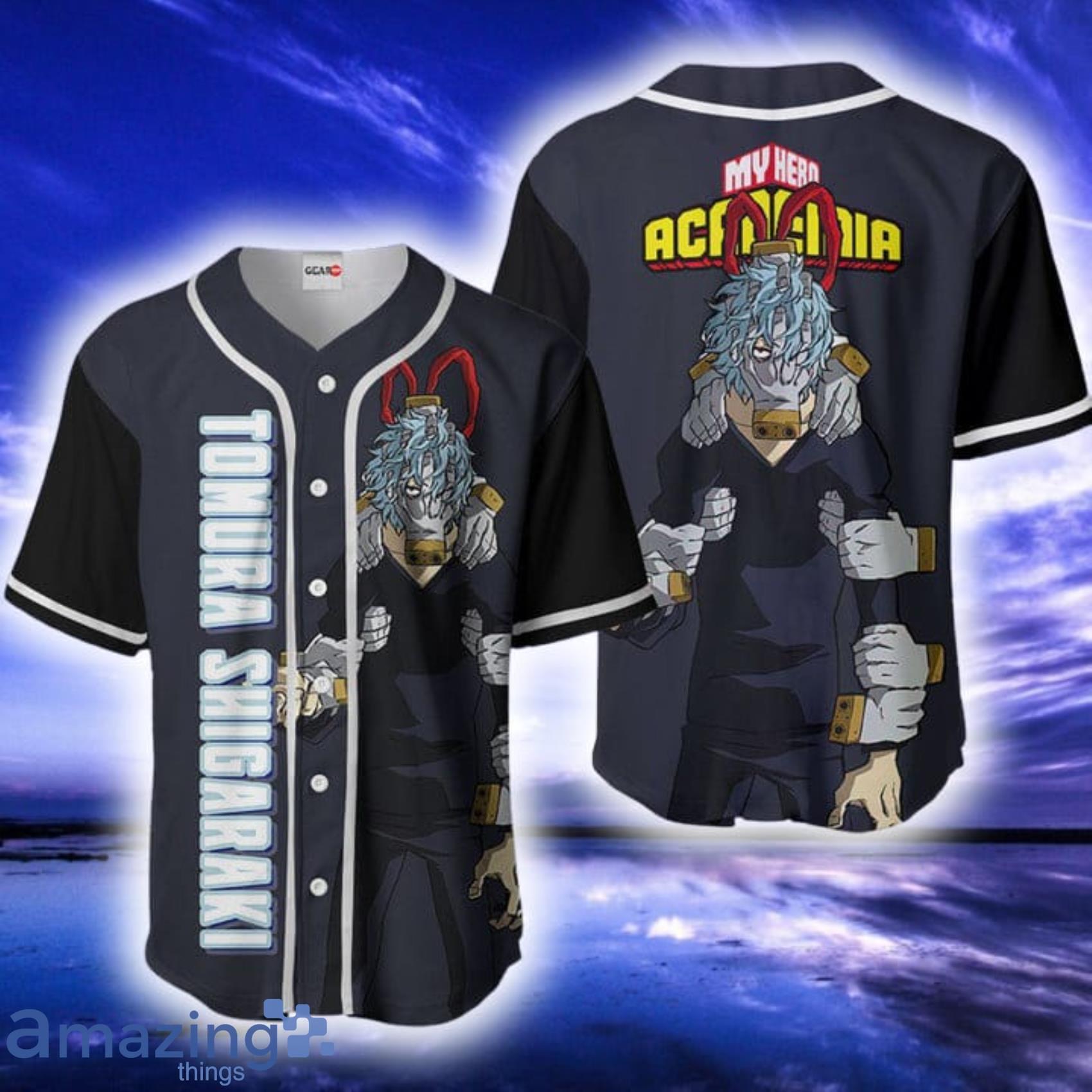 Tomura Shigaraki My Hero Academia Movies Full Print Baseball Jersey Shirt Product Photo 1