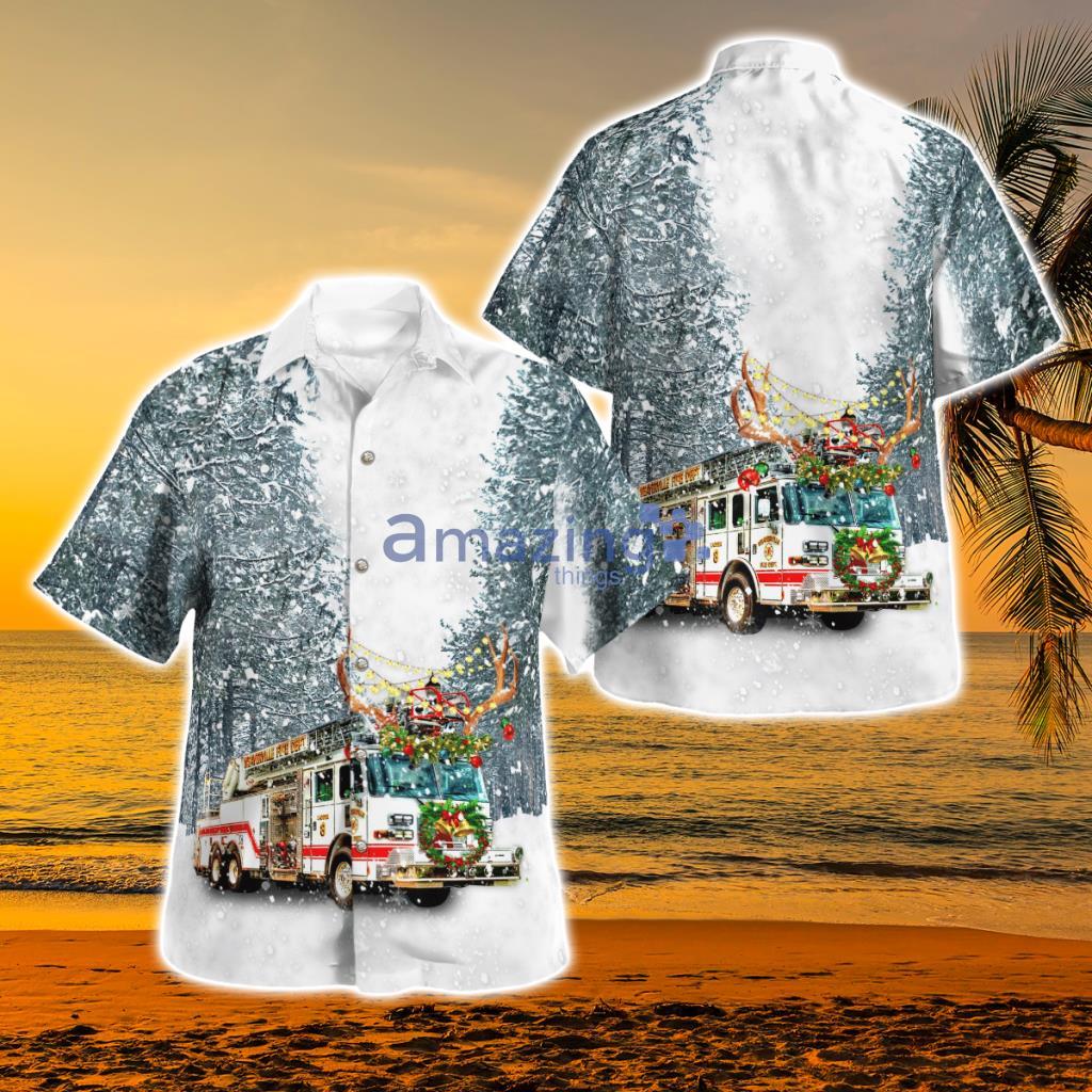 Town of Weaverville Fire Department Christmas Hawaiian Shirt - Town of Weaverville Fire Department Christmas Hawaiian Shirt Town of Weaverville Fire Department Christmas Hawaiian Shirt - Town of Weaverville Fire Department Christmas Hawaiian Shirt