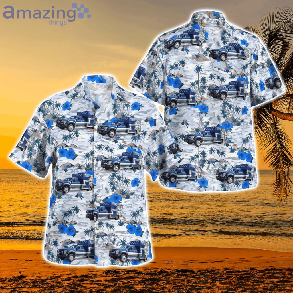 Trinidad, Colorado, Trinidad Ambulance District Hawaiian Shirt - DLSI1606BG07 Trinidad, Colorado, Trinidad Ambulance District Hawaiian Shirt