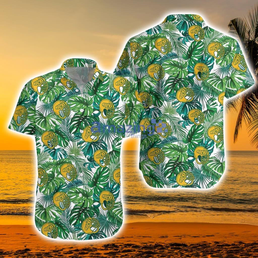 Tropical Ice Hockey Yellow Helmet Hawaiian Shirt - Tropical Ice Hockey Yellow Helmet Hawaiian Shirt.jpg