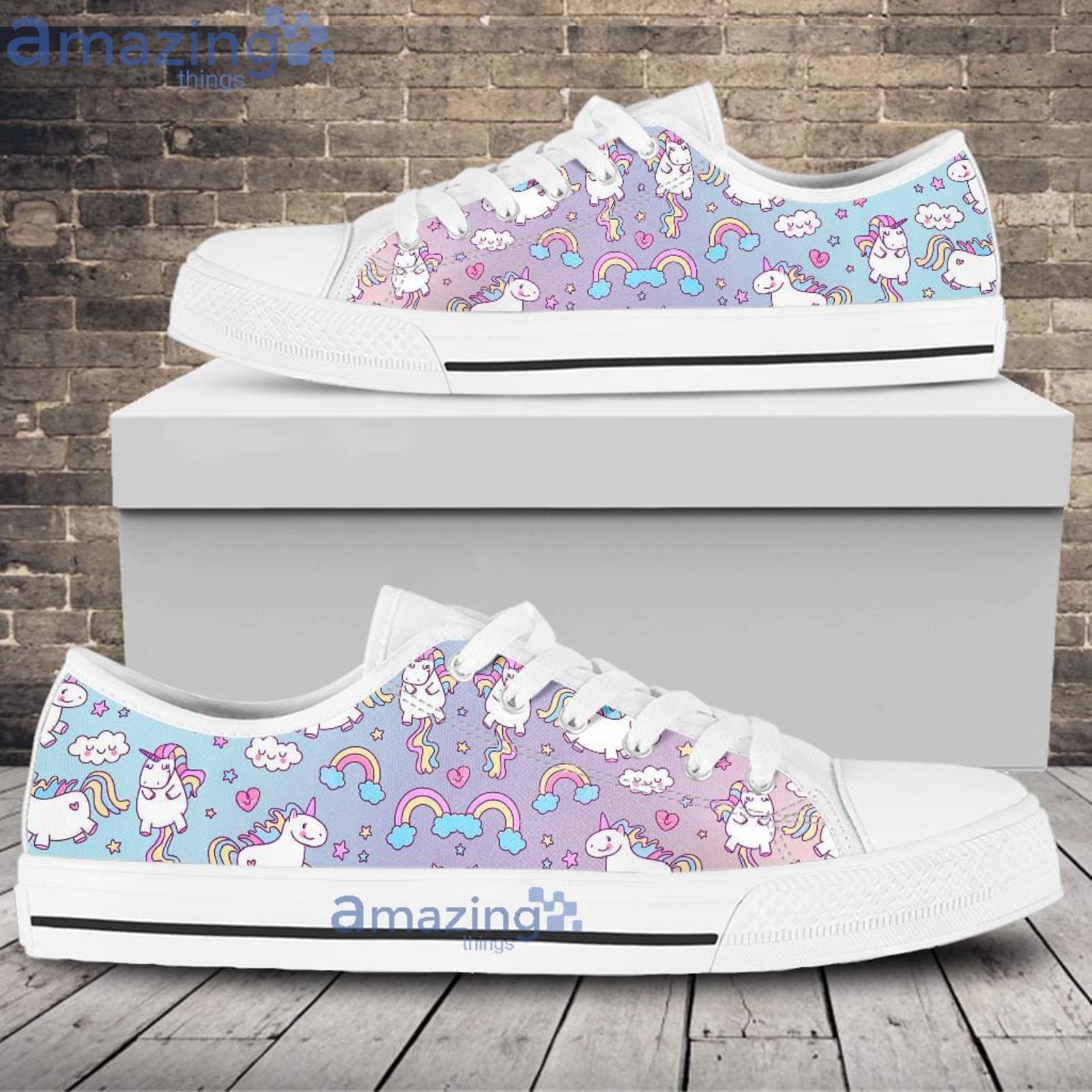 Unicorn Low Top Shoes Gift Gift For Unicorn Lovers Product Photo 1