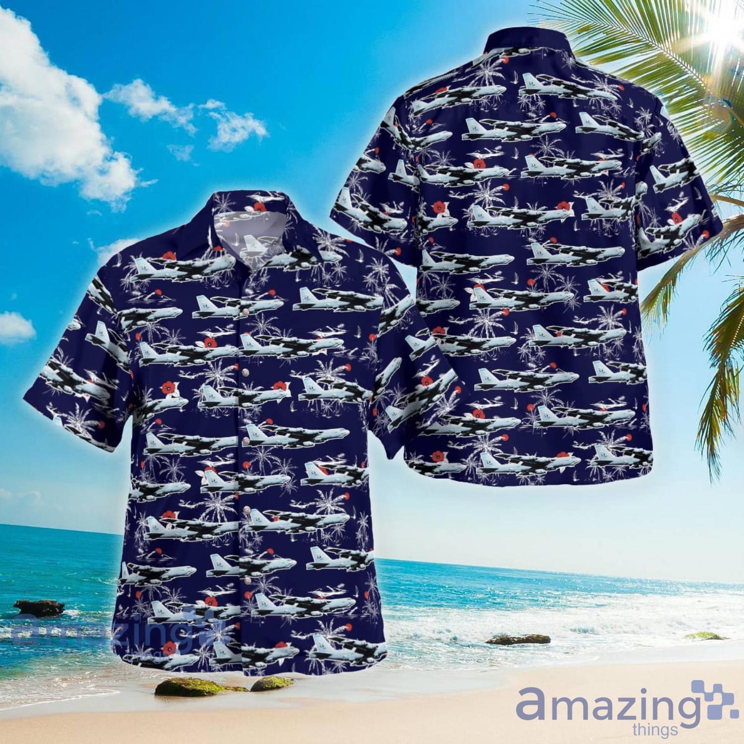 US Air Force 49th Test and Evaluation Squadron B-52 Hawaiian Shirt Aloha Summer Gift For Men And Women Product Photo 1