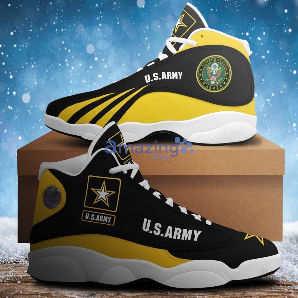 US Army Air Jordan 13 Custom Name Sneakers Shoes Sport