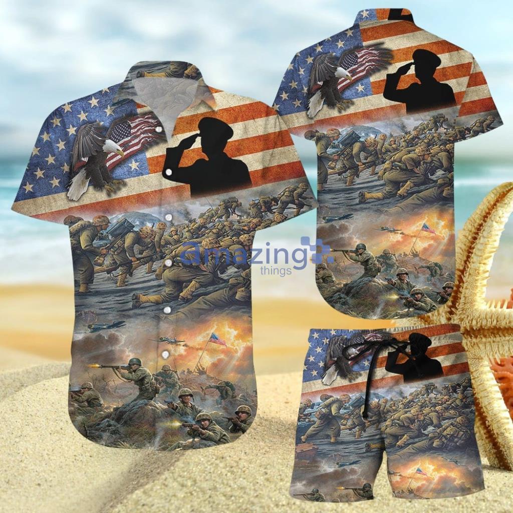 USA Independent Day Veteran Hawaii Shirt  And Short - Army Hawaiian Shirt - USA Independent Day Veteran Hawaii Shirt - Patriotic Gifts For Veterans_6611