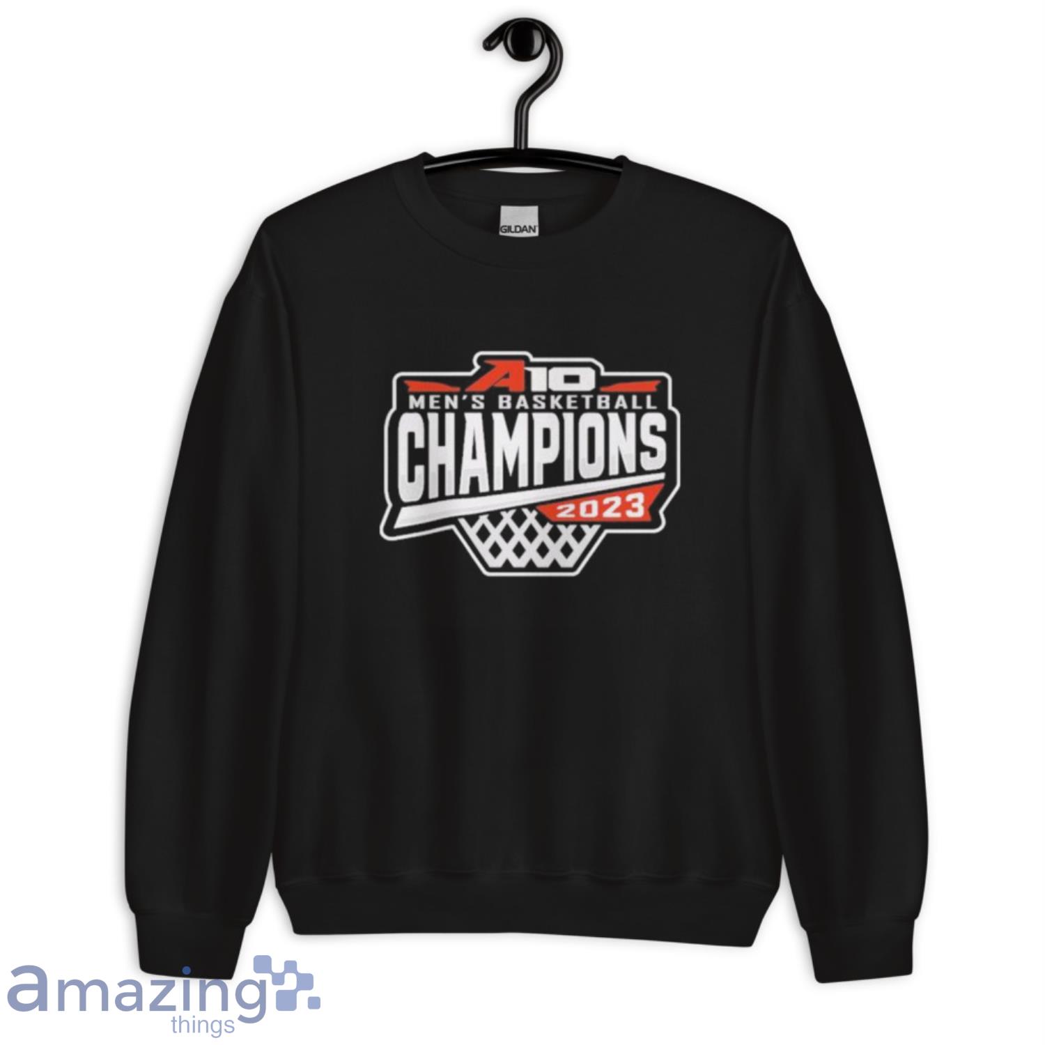 Vcu rams zephyr 2023 atlantic 10 men’s basketball conference tournament champions locker room adjustable shirt image Vcu rams zephyr 2023 atlantic 10 men’s basketball conference tournament champions locker room adjustable shirt - Unisex Crewneck Sweatshirt